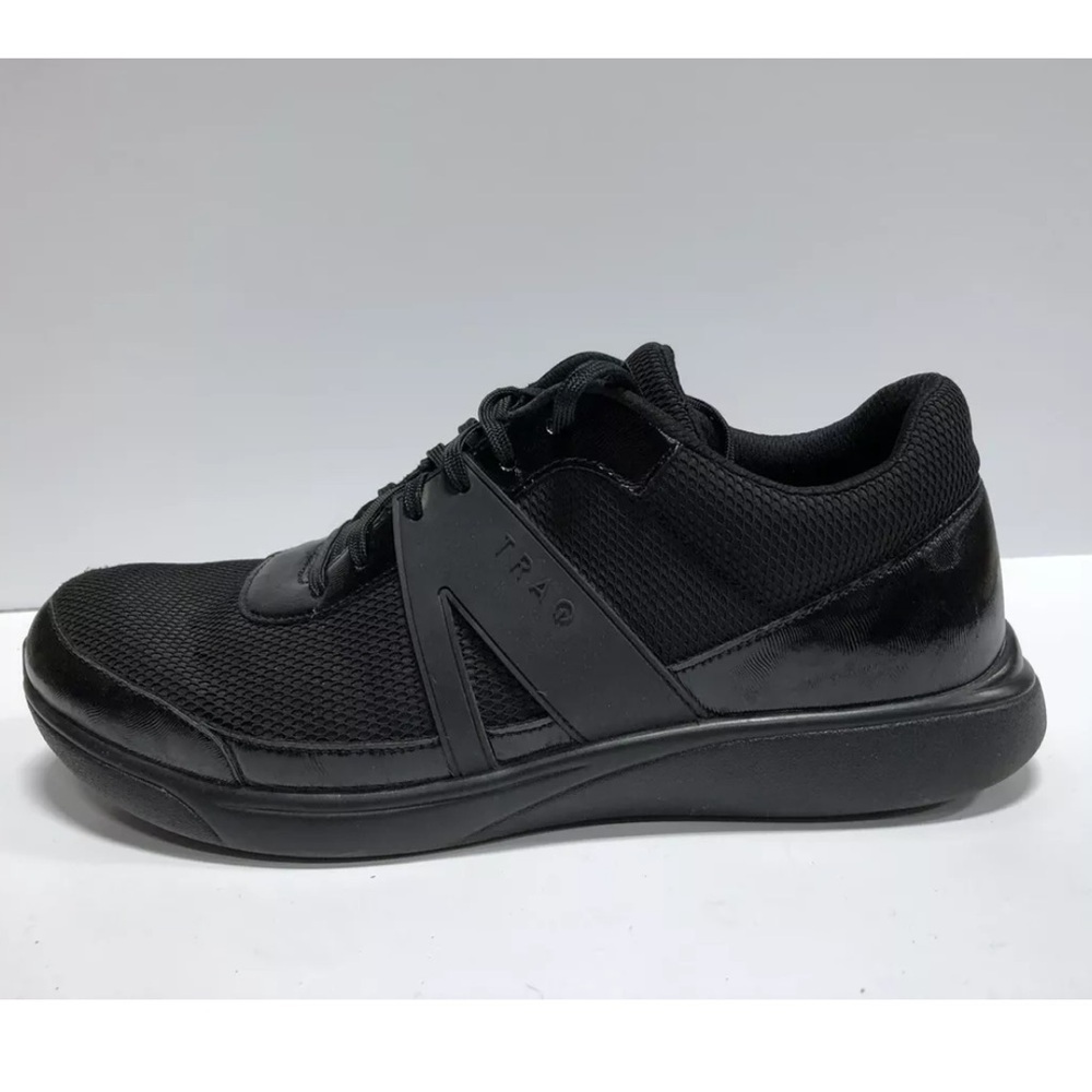 Alegria Women’s Qarma Black Lace-Up Sneakers, Size EU 41, US 10.5-11 M